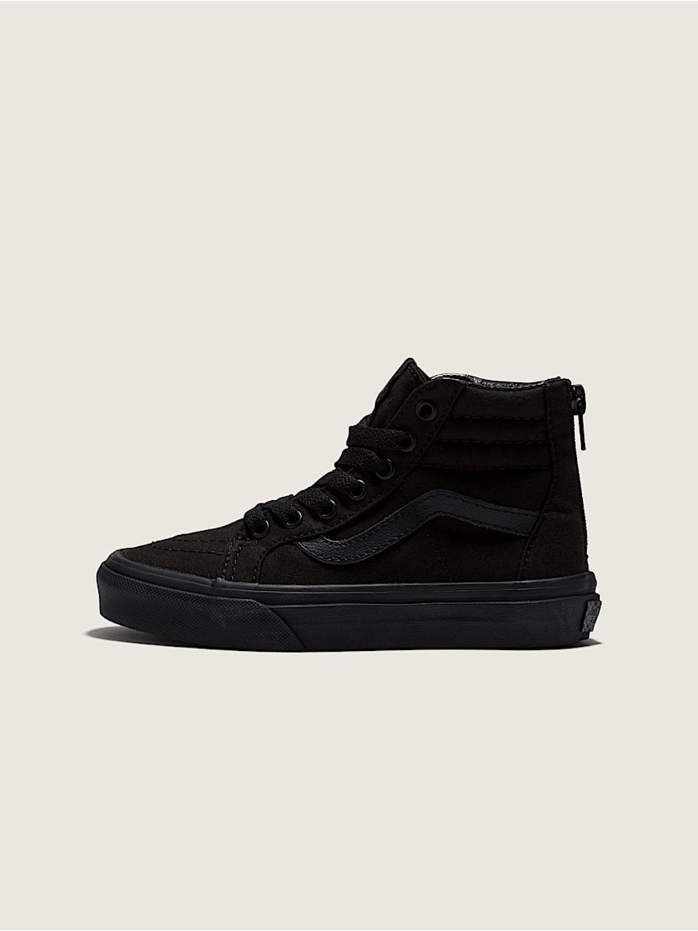 🆕 New In Box Vans Sk8-Hi Side Zip Sneakers Black Size 11.5